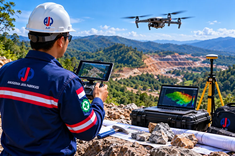 Jasa Geological Survey & Survey Udara (Drone) PT AJP