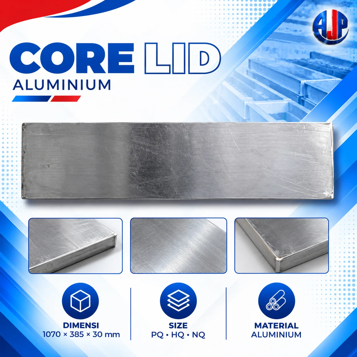 Penutup Inti Alumunium Asli (Core Lid Alumunium)