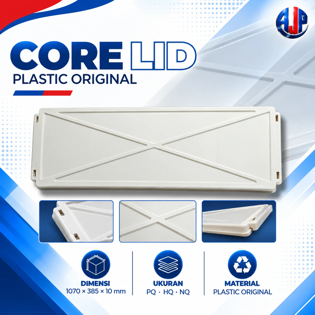 Penutup Inti Plastik Asli (Core Lid Plastic)